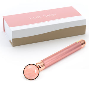 LUX SKIN® Rose Quartz Sonic Face Wand